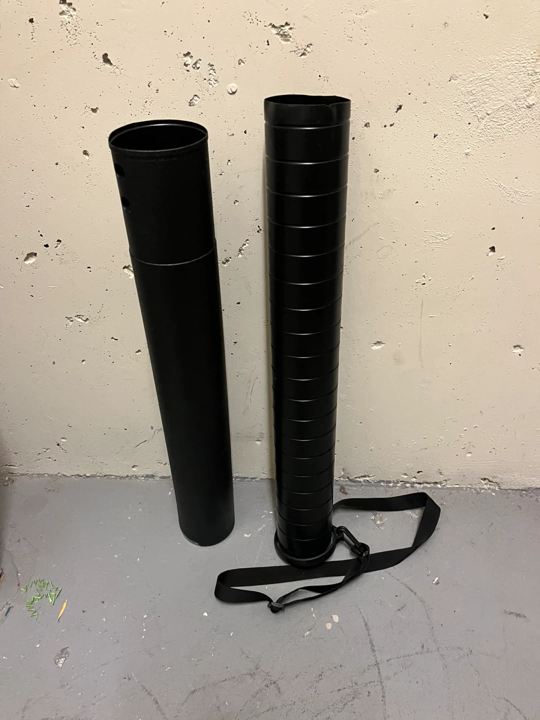 Black Adjustable Poster Tube Carrier - photo 2