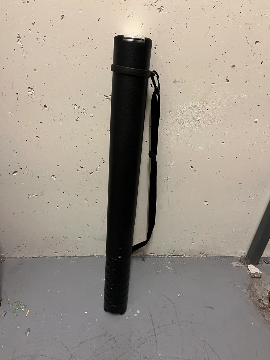 Black Adjustable Poster Tube Carrier