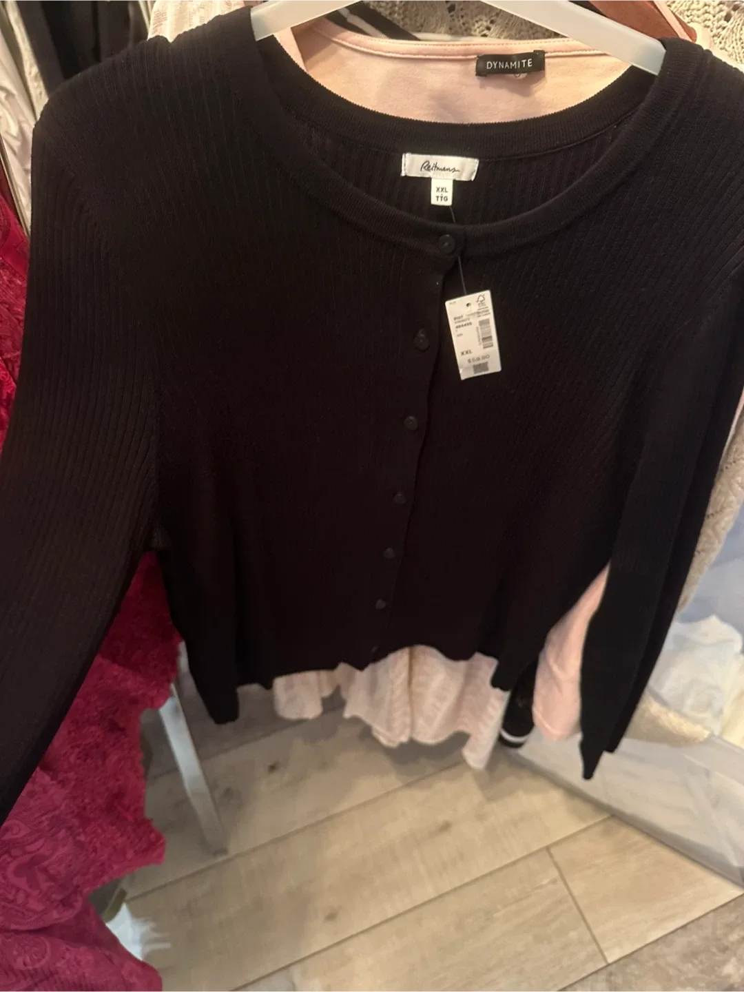 4 sweaters! Reitmans Essentials Cardigan - XL image indicator(2)