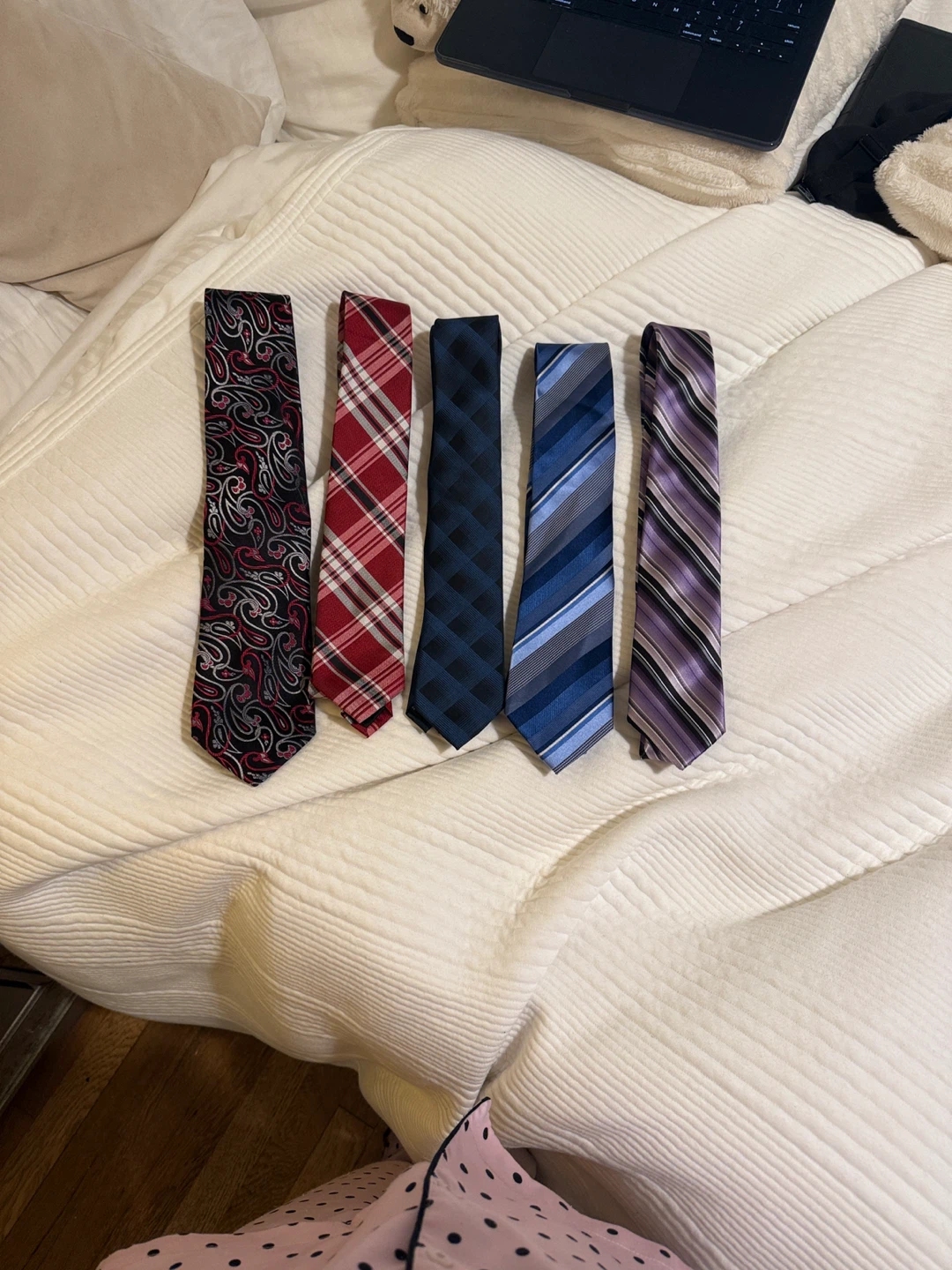Assorted Men's Ties - Set of 5