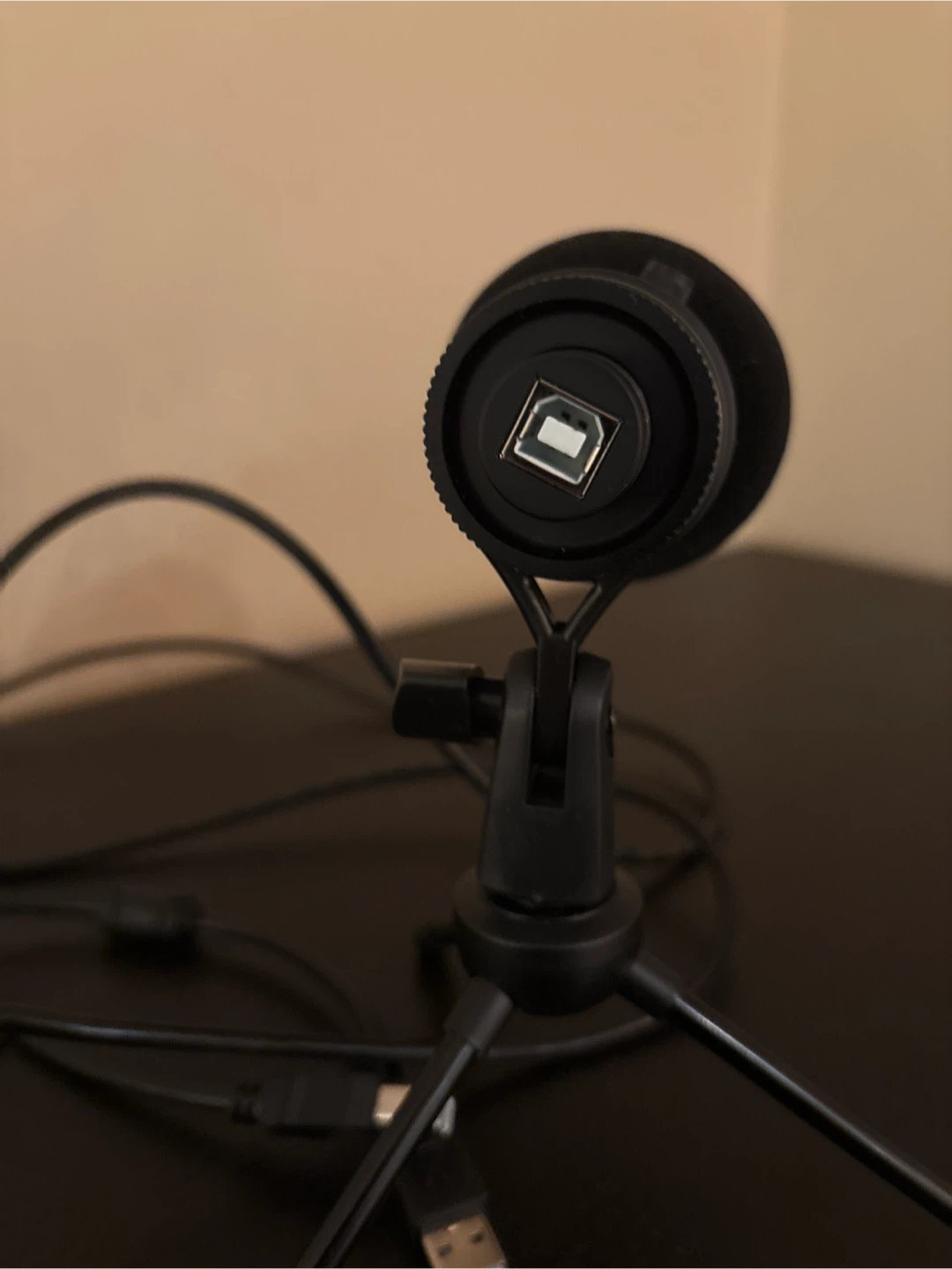 Black USB Microphone with Tripod Stand 🥕 - photo 4