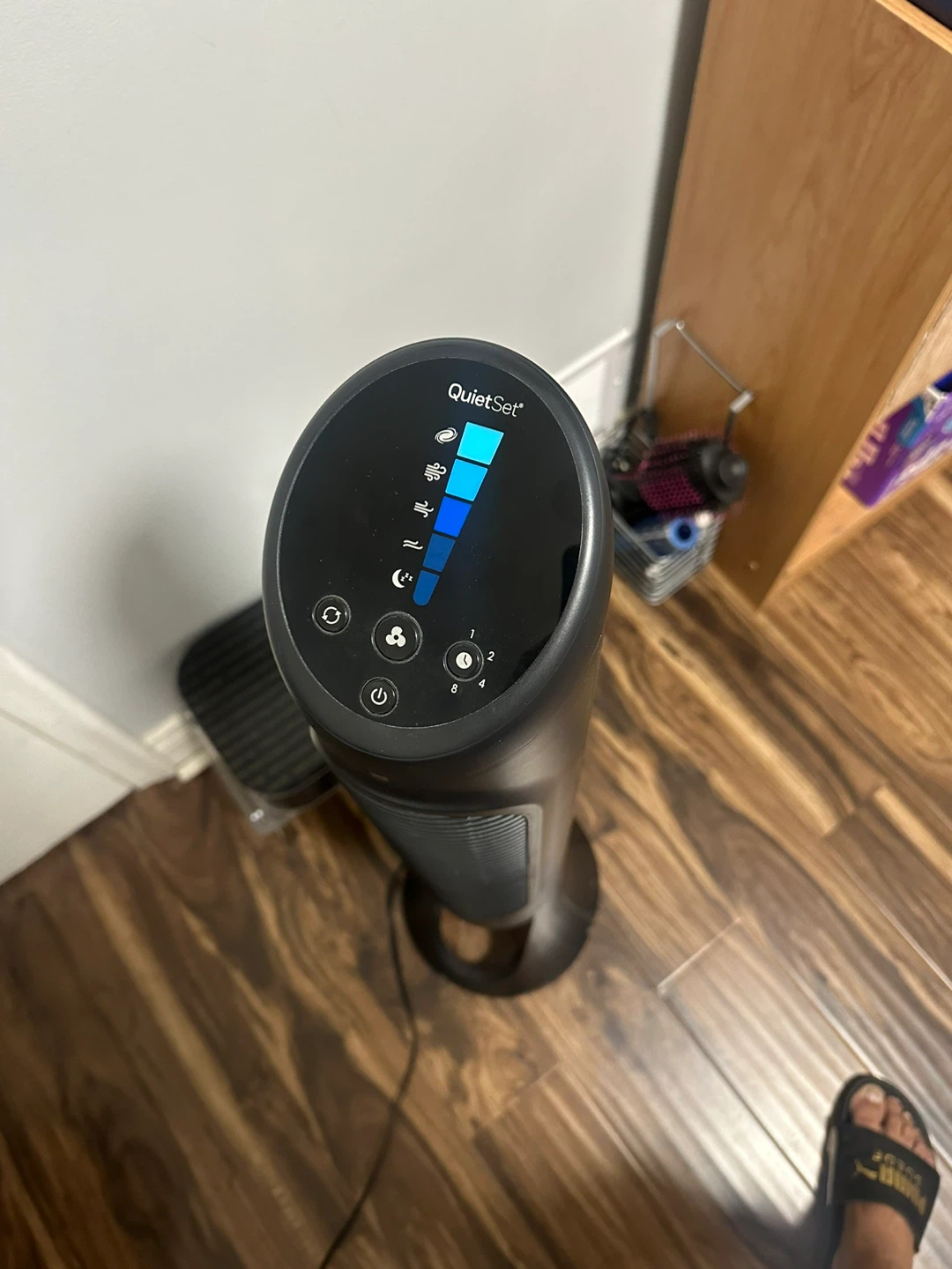 Honeywell QuietSet Tower Fan - Black - photo 2