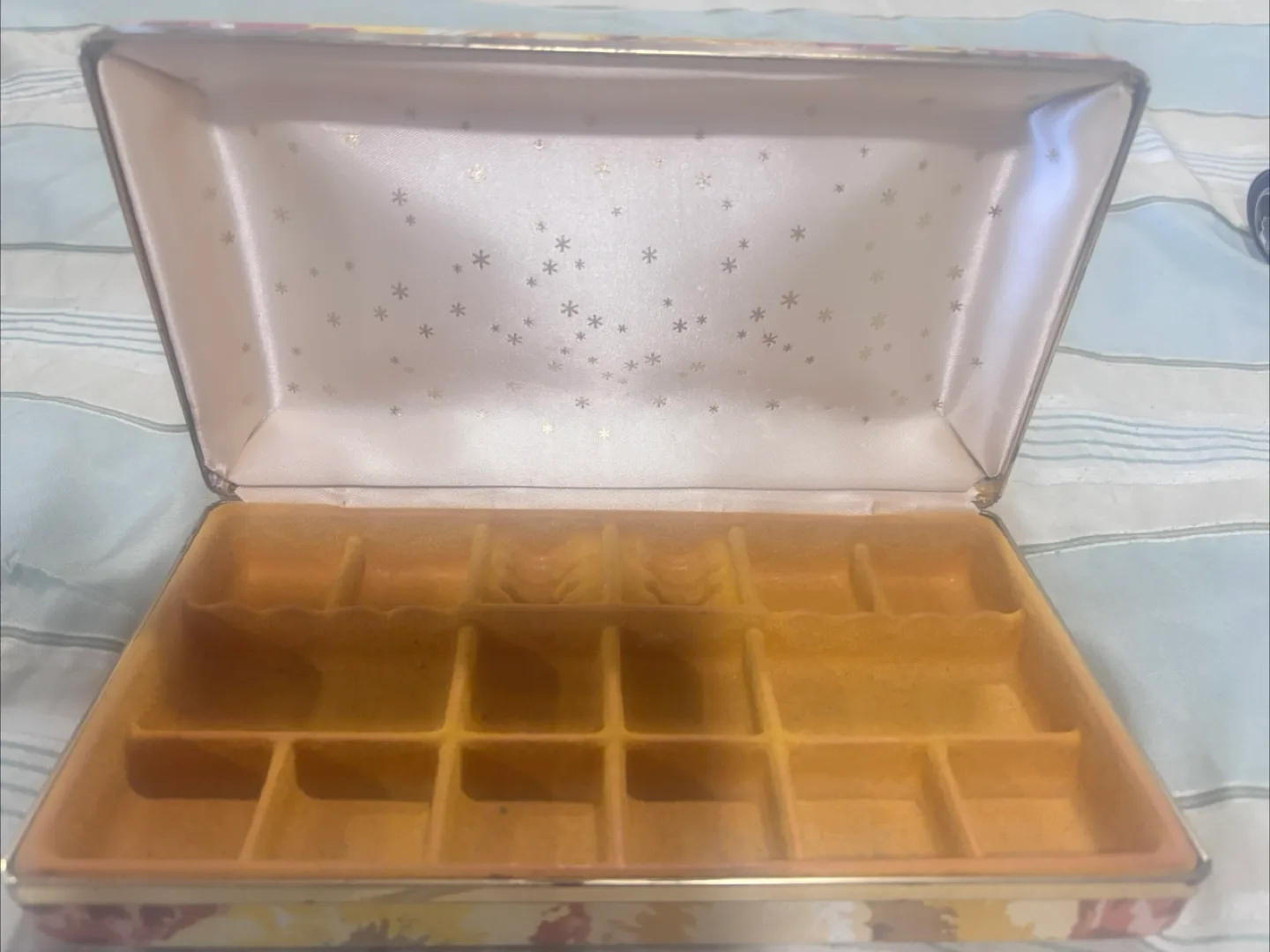 Vintage Floral Jewelry Box – 1960s–1970s Era image indicator(9)