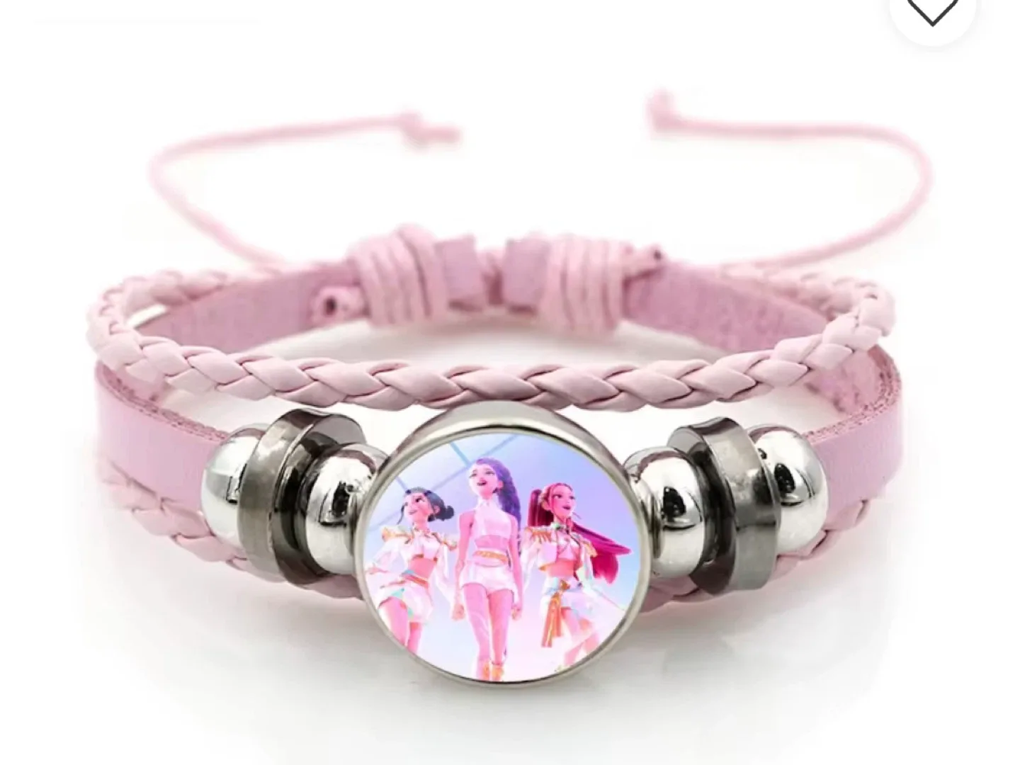 Handmade Beaded Bracelet with K-Pop Group Design image indicator(2)