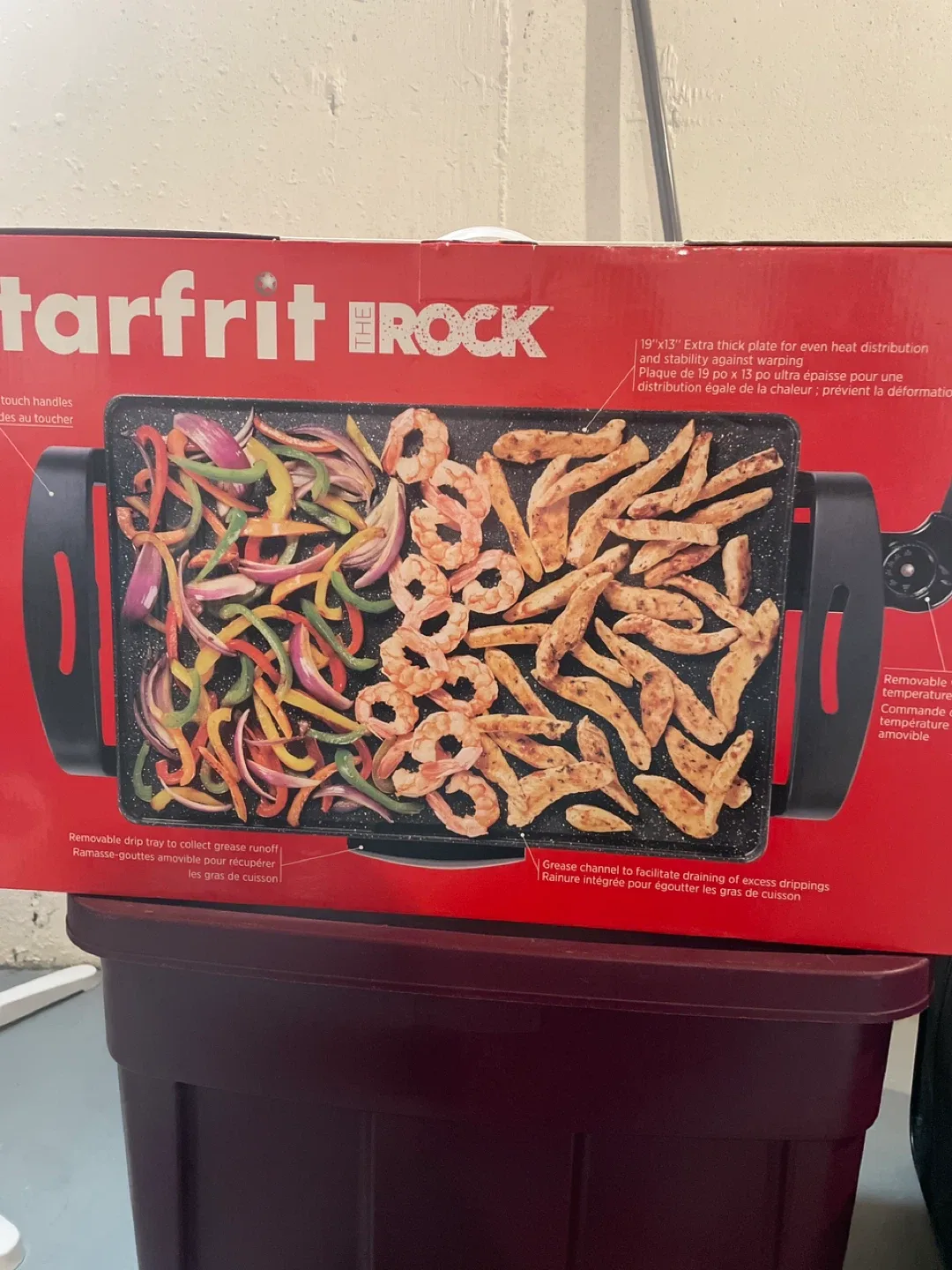 Starfrit The Rock Electric Griddle - 19"x13"