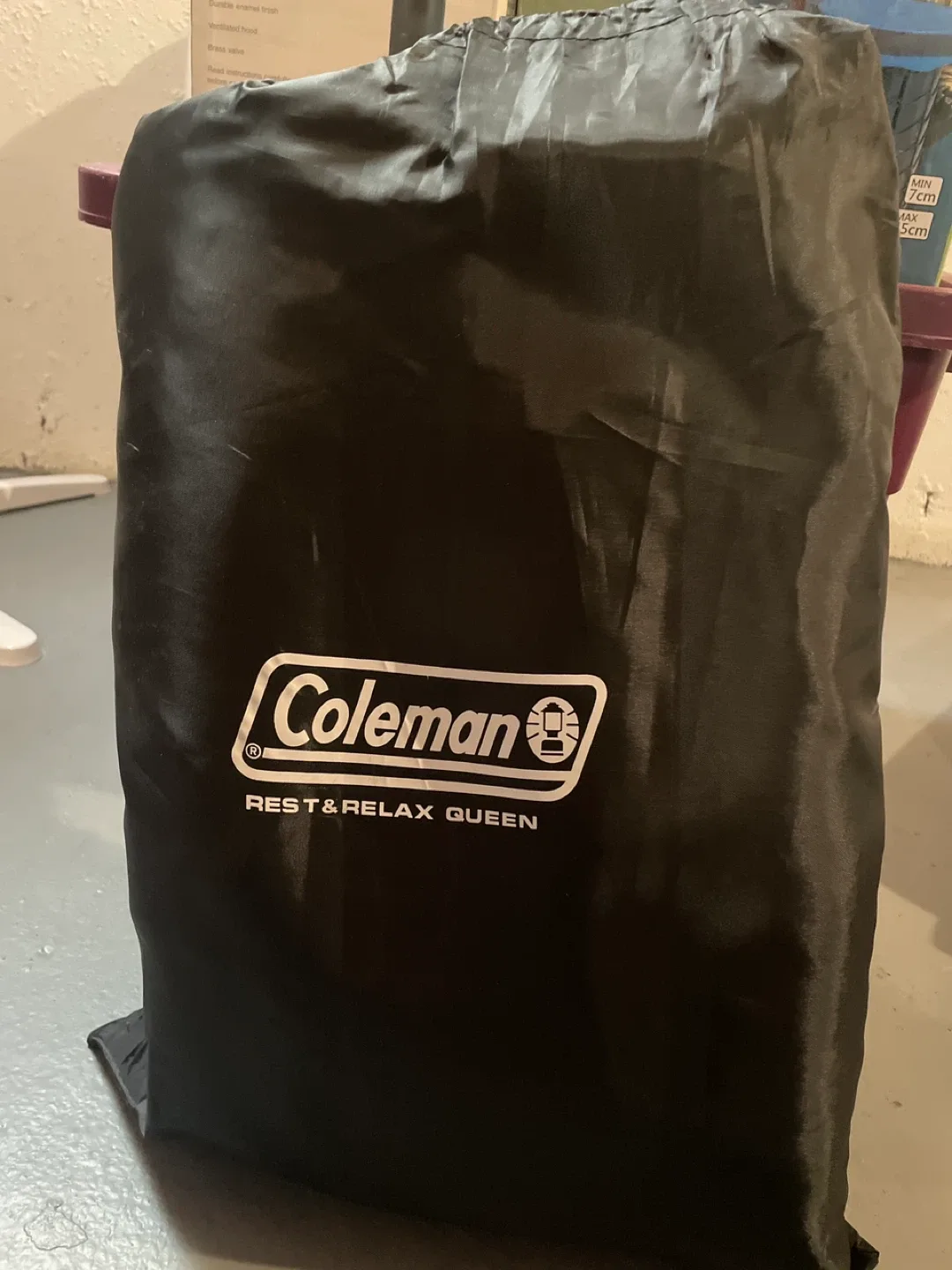 Cascade Sport Double Mantle Lantern & Coleman Queen Air Mattress