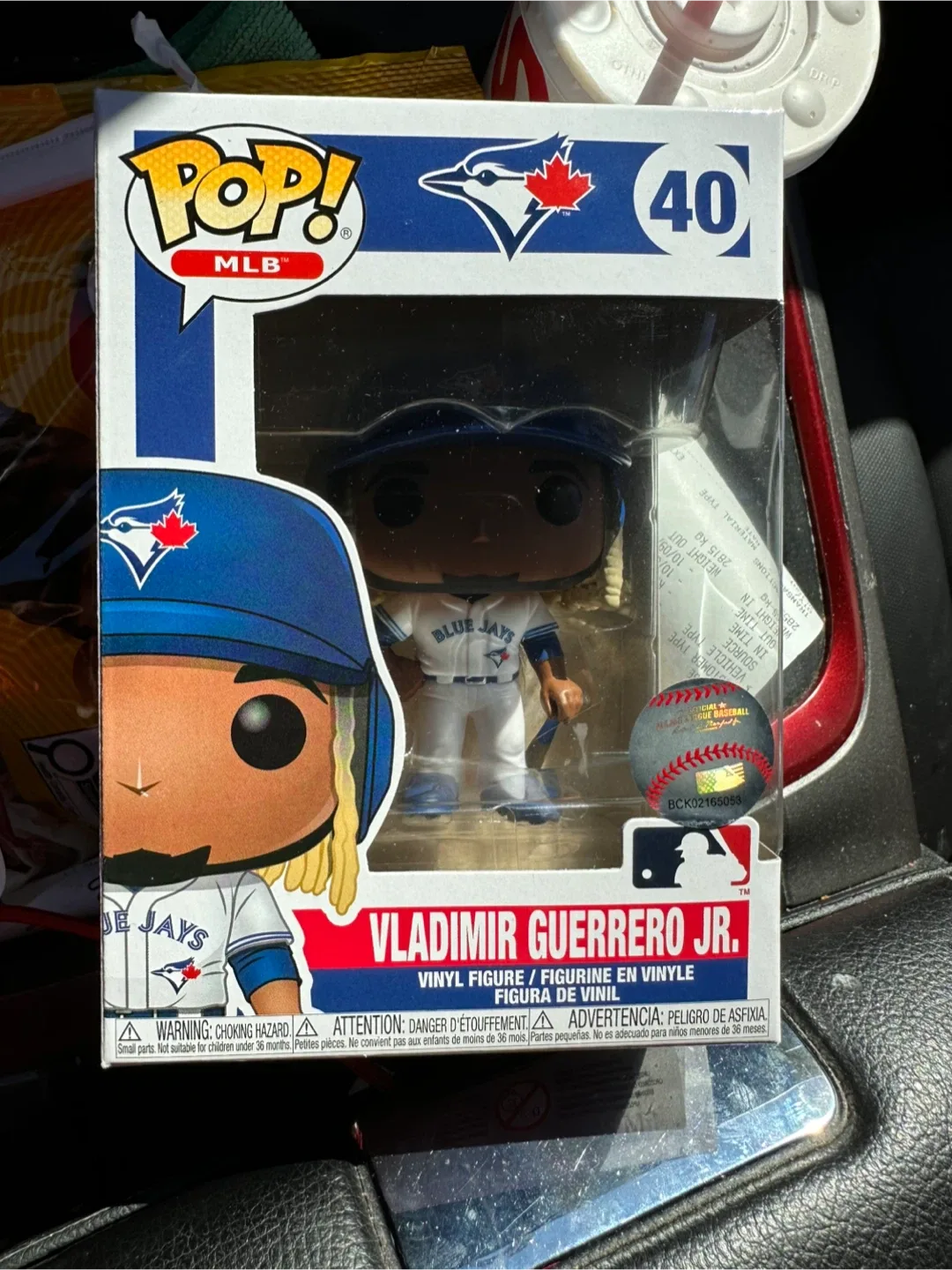 Funko POP! MLB Vladimir Guerrero Jr. Blue Jays #40 image indicator(4)