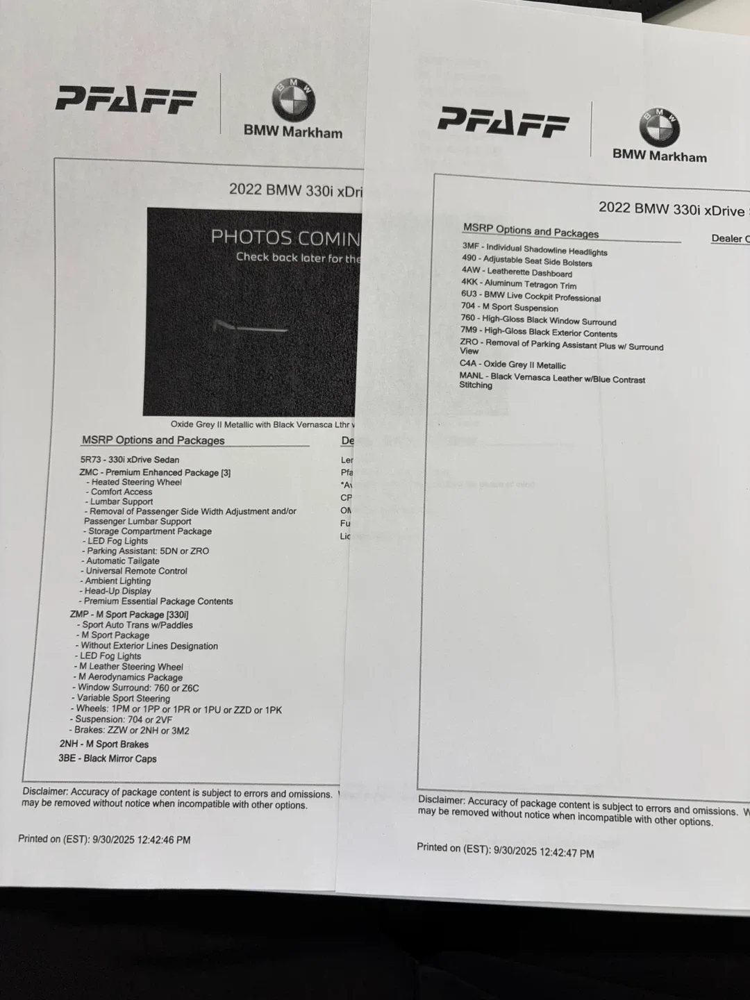 BMW 3 Series Sedan - Great Condition image indicator(7)