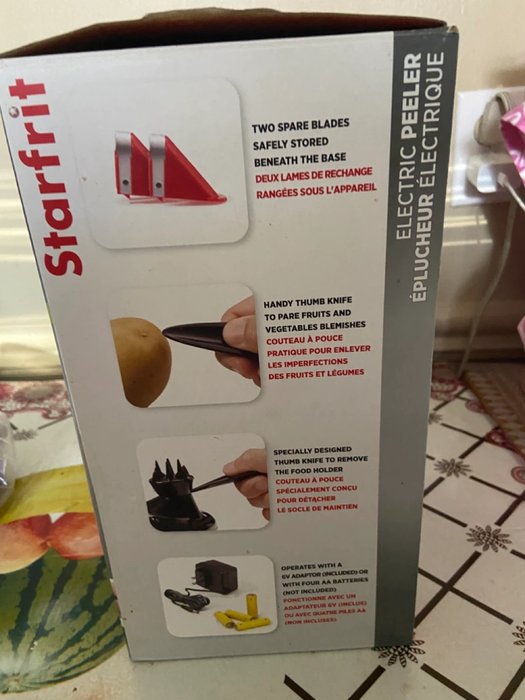 Starfrit Rotato Express Electric Peeler - photo 4