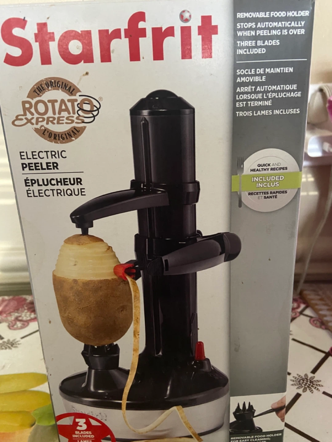 Starfrit Rotato Express Electric Peeler - photo 5