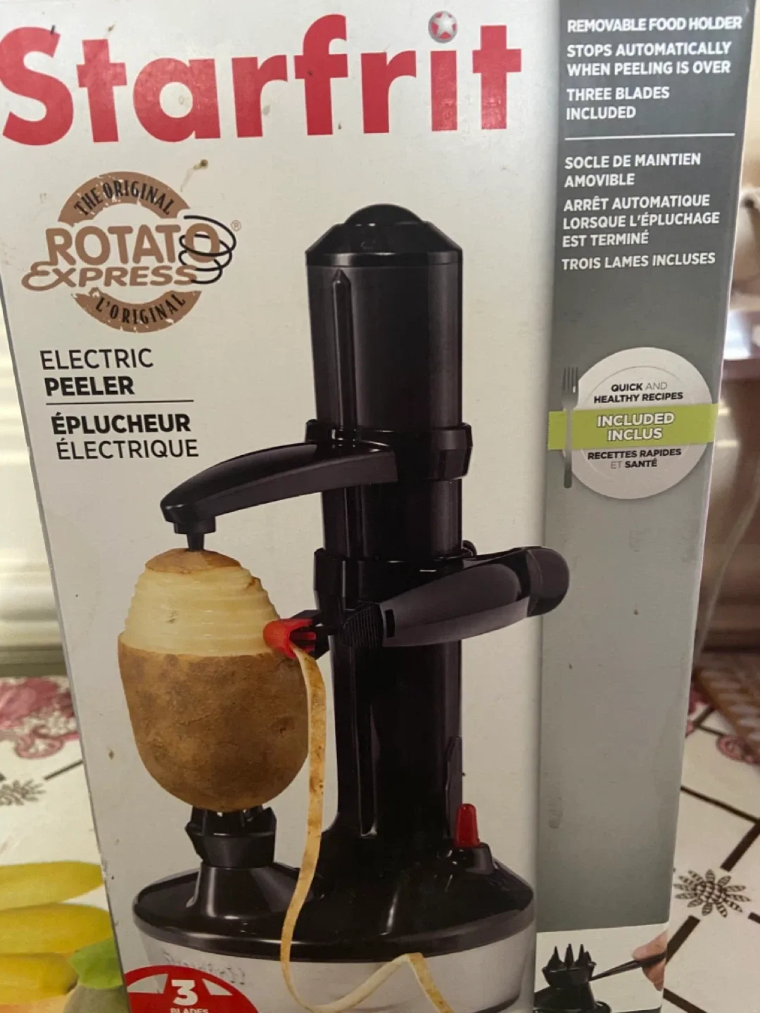Starfrit Rotato Express Electric Peeler thumbnail