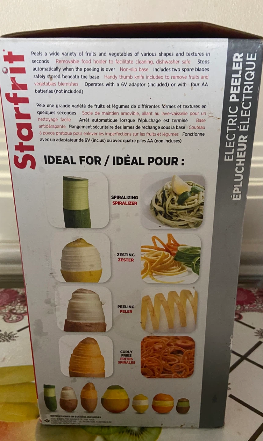 Starfrit Rotato Express Electric Peeler - photo 3