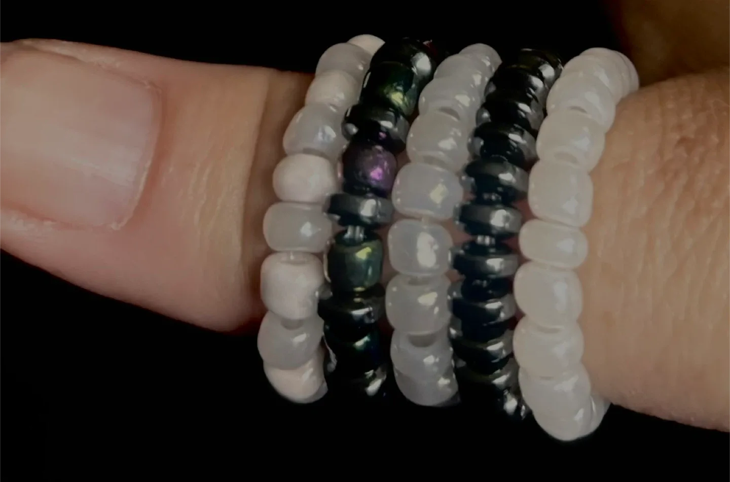 Handmade Beaded Jewelry Lot image indicator(8)