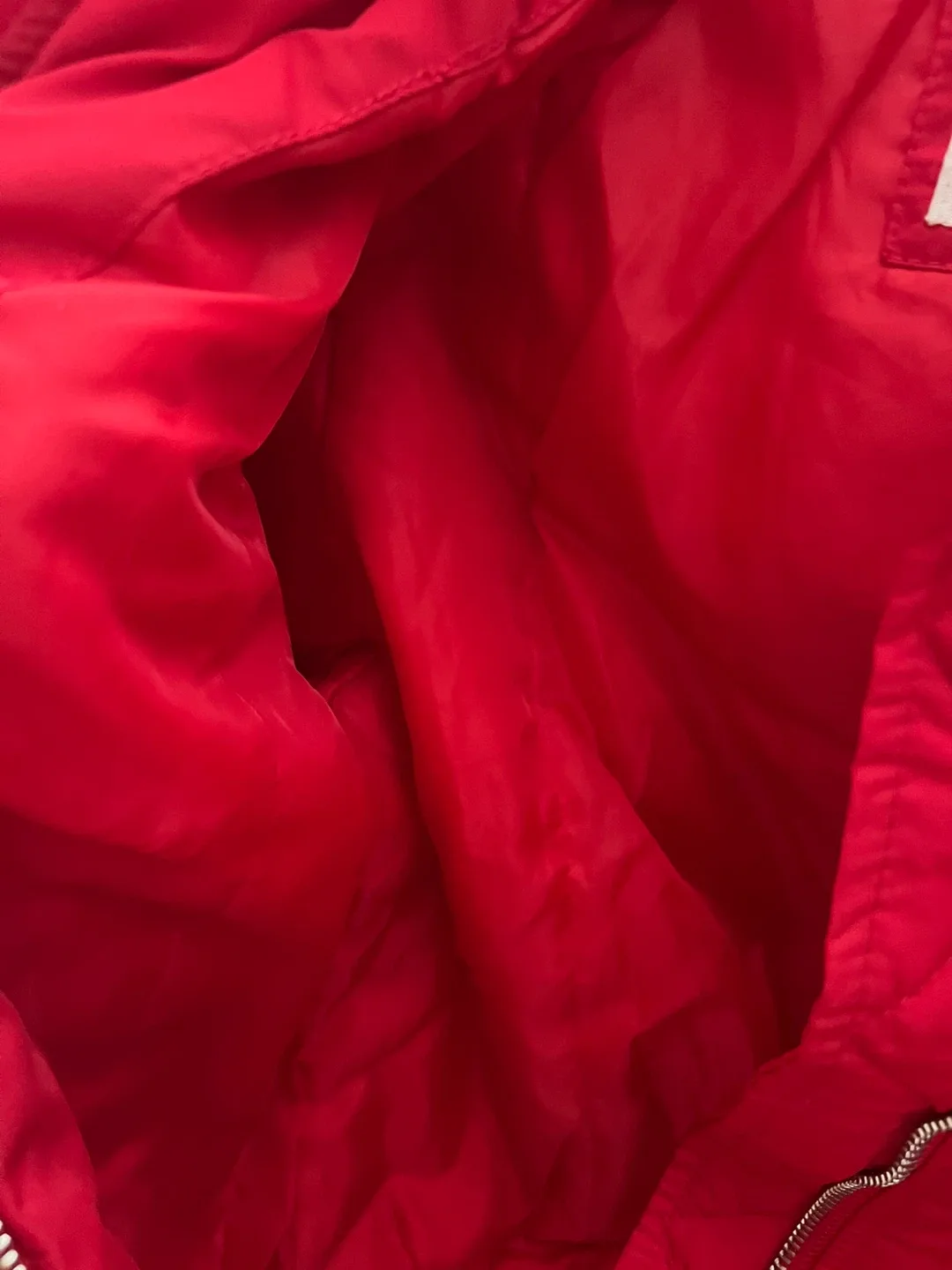 H&M Red Bomber Jacket, Size 9-10Y image indicator(5)