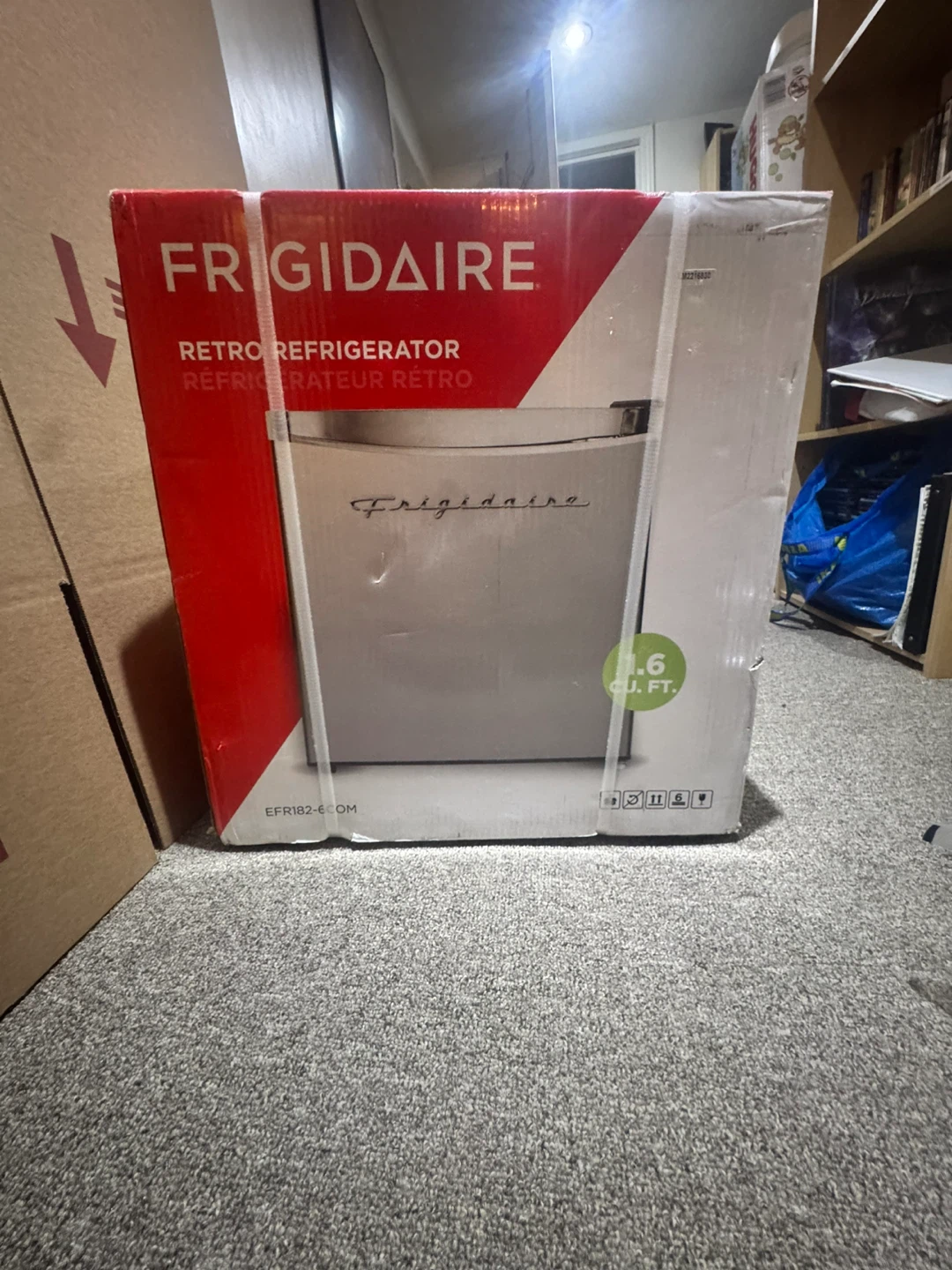 Frigidaire Retro Refrigerator - 1.6 cu ft - NEW in box!