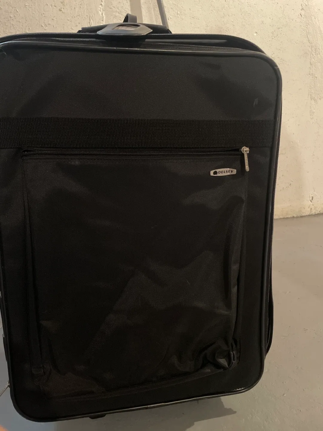 Delsey Black Carry-On Suitcase