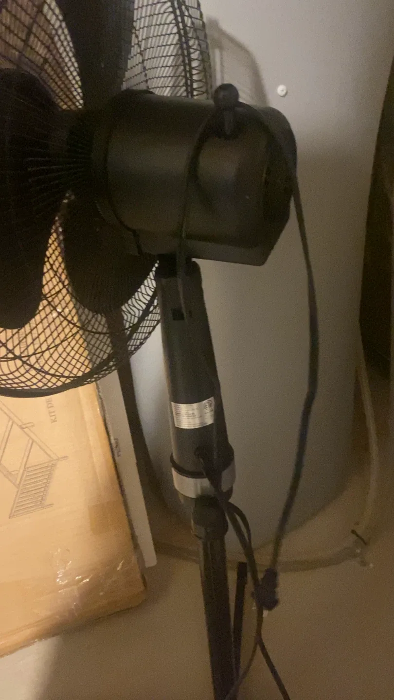 Black Stand Fan - Gently Used image indicator(2)