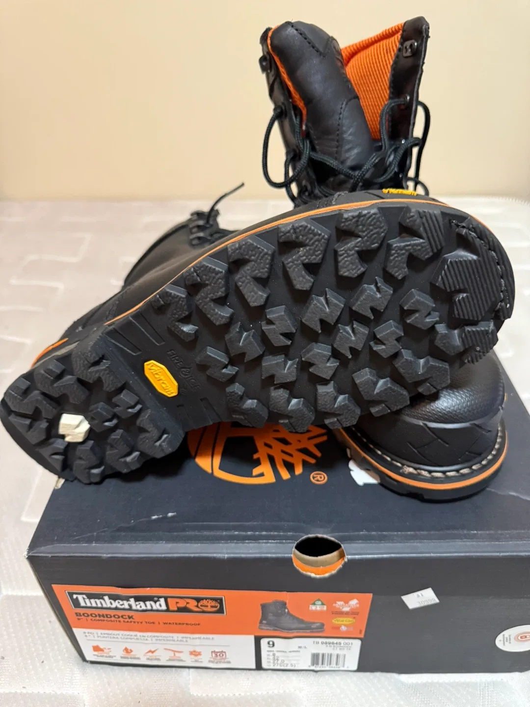 Timberland PRO Boondock 8" Safety Boots - Size 9 image indicator(5)