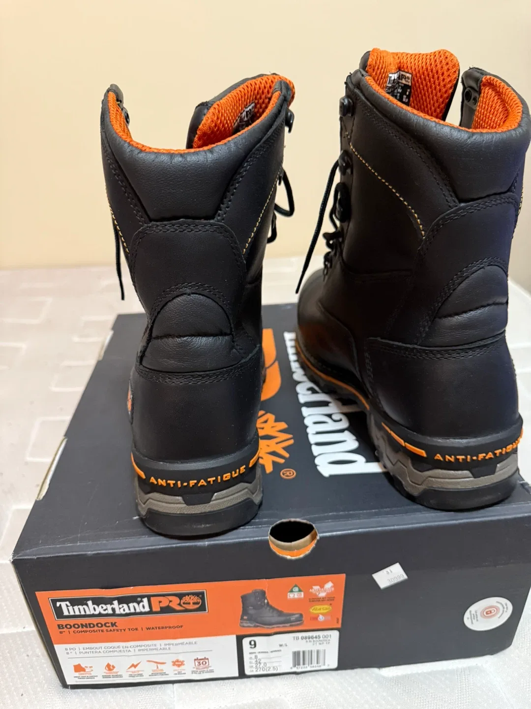 Timberland PRO Boondock 8" Safety Boots - Size 9 image indicator(3)