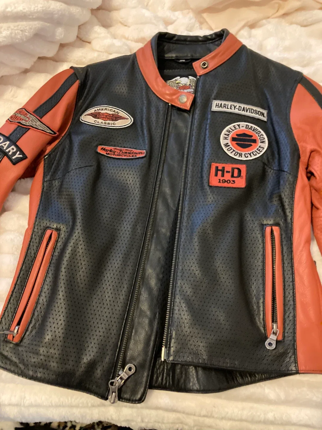 OG Harley Davidson Leather Jacket