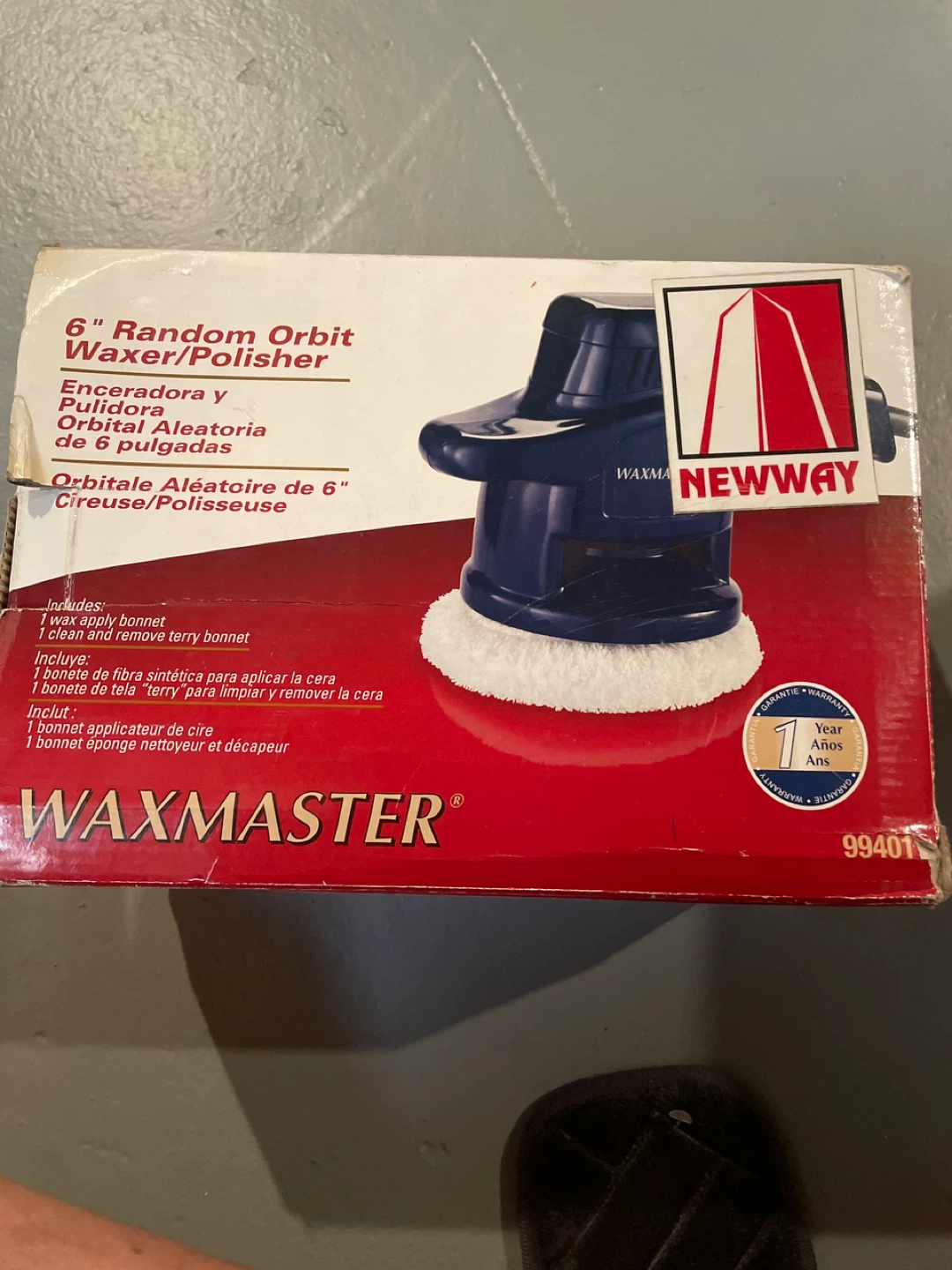 Waxmaster orbit waxed/polisher