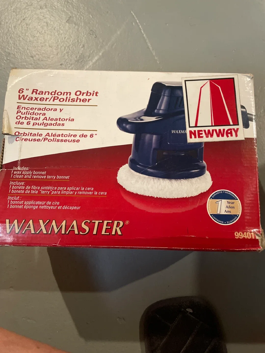 Waxmaster orbit waxed/polisher