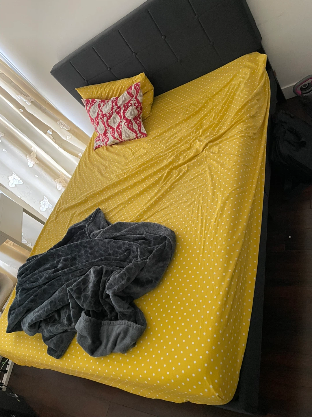 Queen Bed Frame (Moving tonight) - photo 2