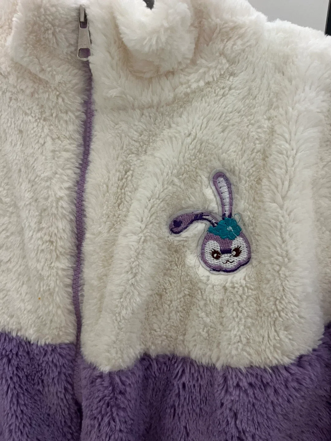 Fleece Jacket - Purple & White image indicator(2)