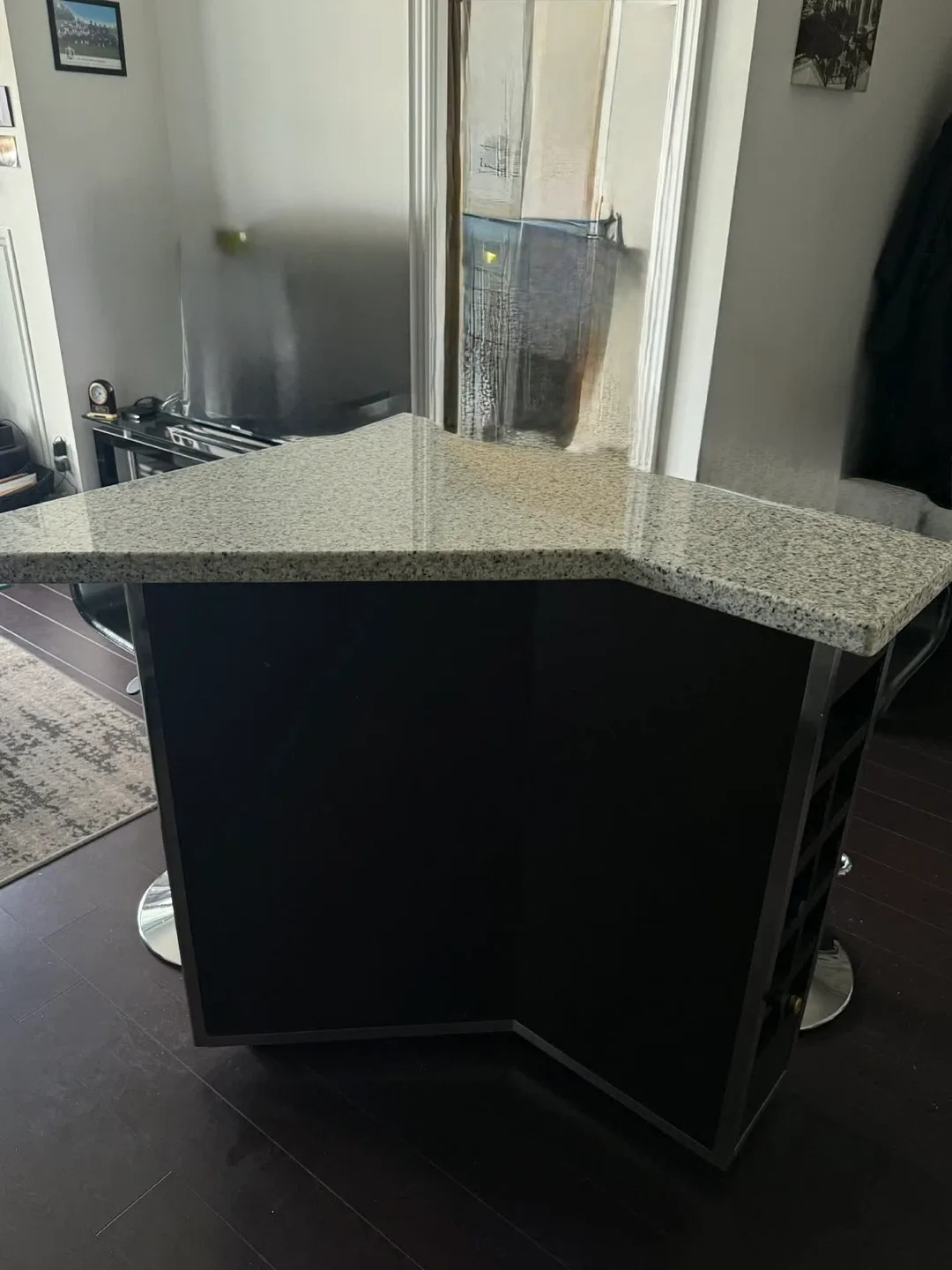 Kitchen Island with Granite Countertop image indicator(2)