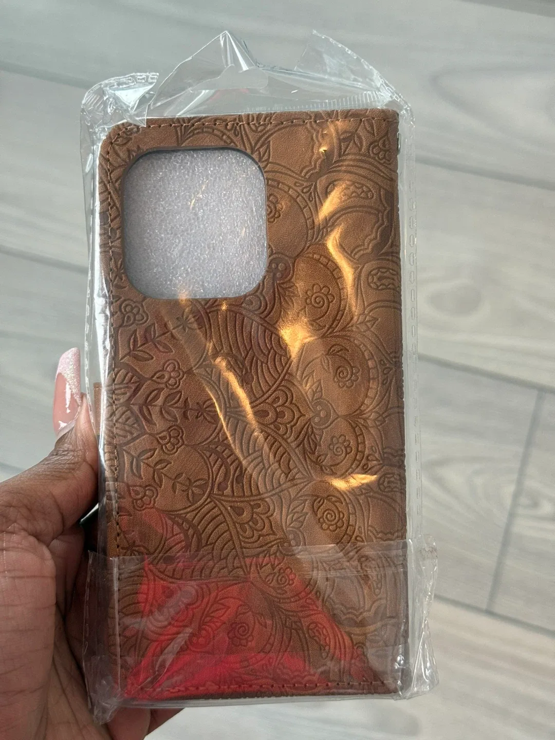 iPhone 15 Pro Brown Phone Case