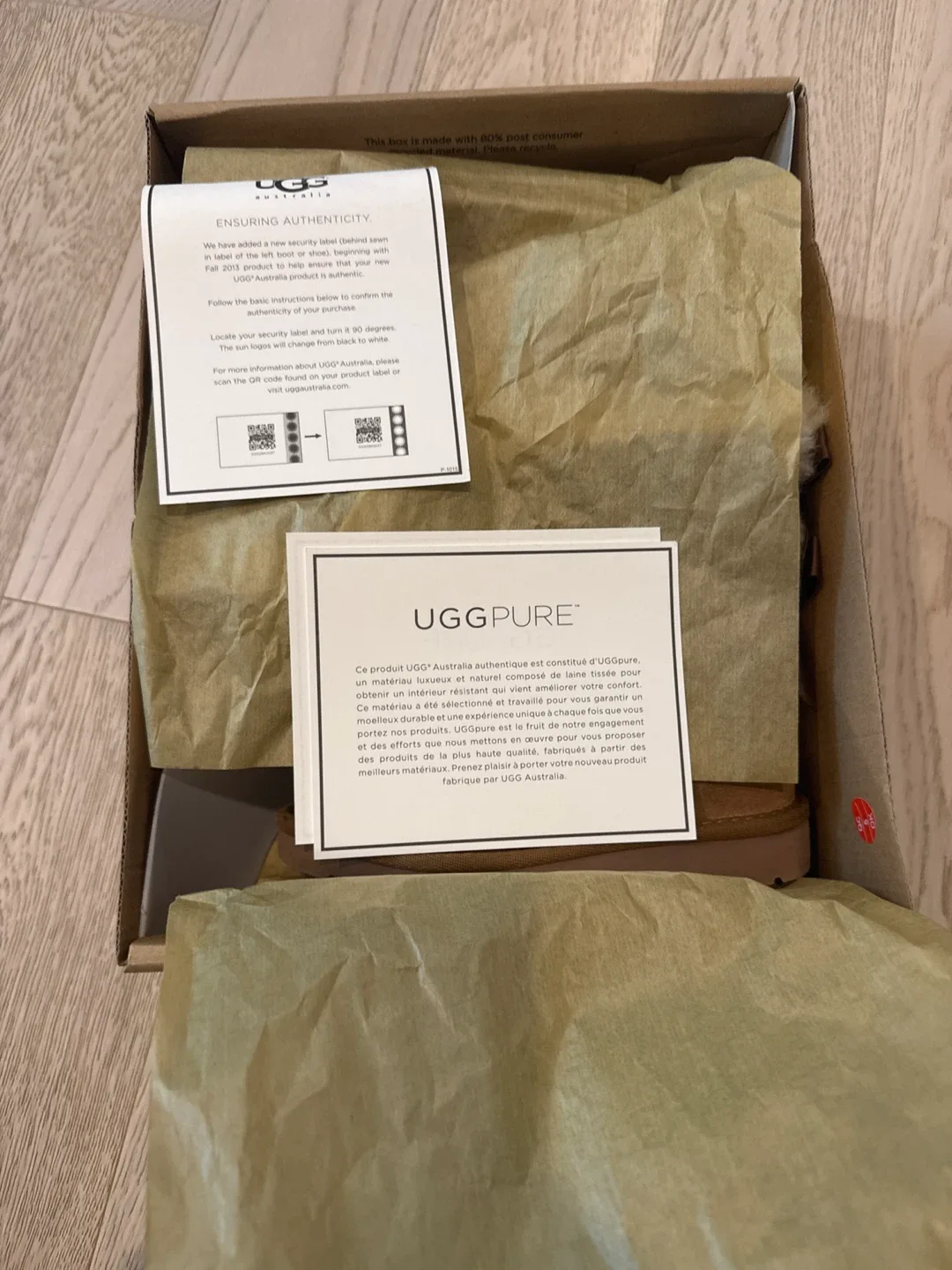 UGG Australia Brown Boots with Bow Detail toddler girls size 10 image indicator(5)