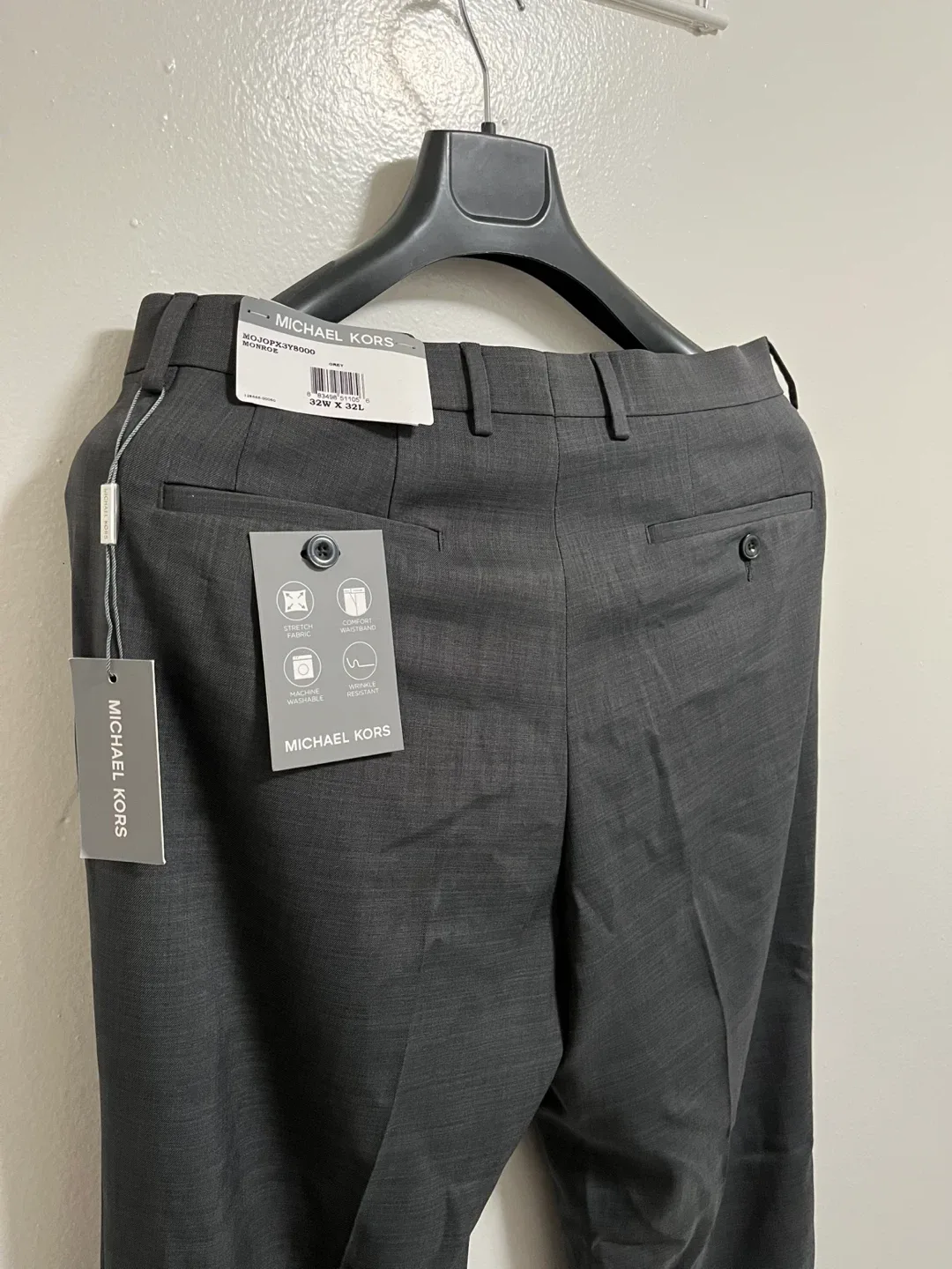 Michael Kors Men's Dress Pants 33x32 - New with Tags image indicator(2)
