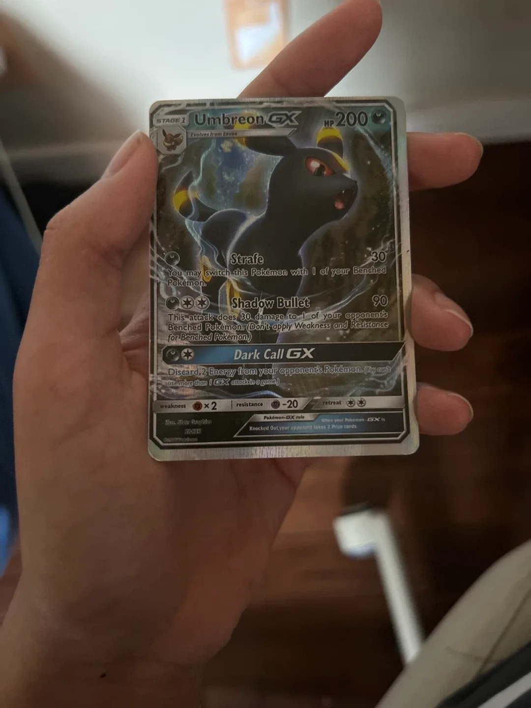Umbreon GX Pokemon Card thumbnail