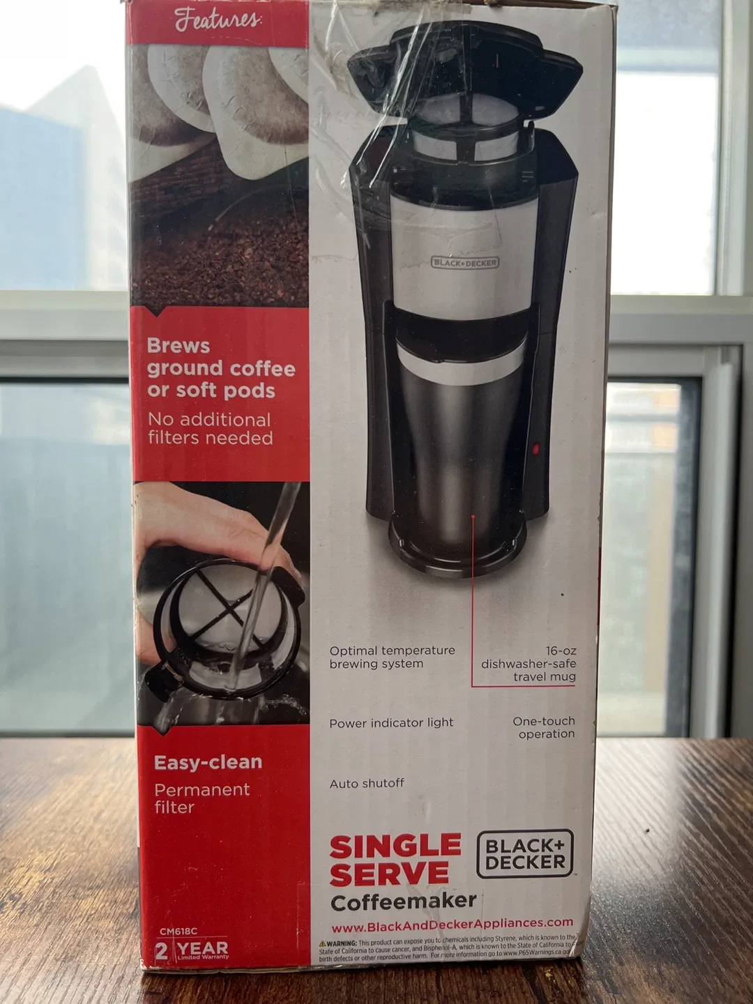 🥕New BLACK+DECKER Single Serve Coffeemaker image indicator(2)
