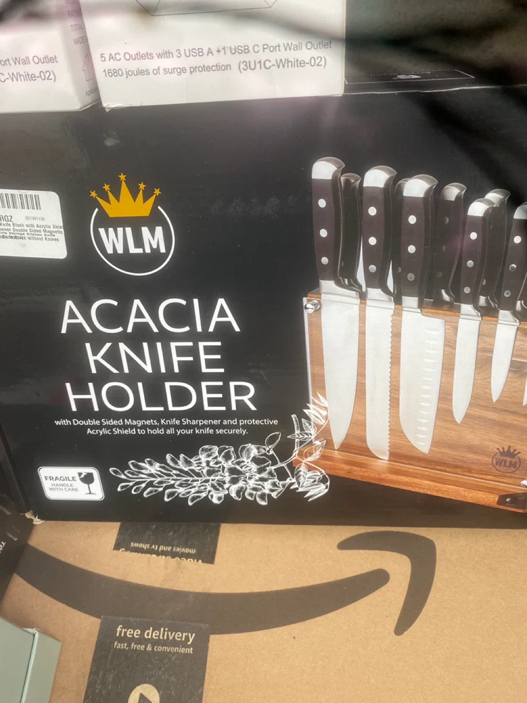 WLM Acacia Knife Holder thumbnail
