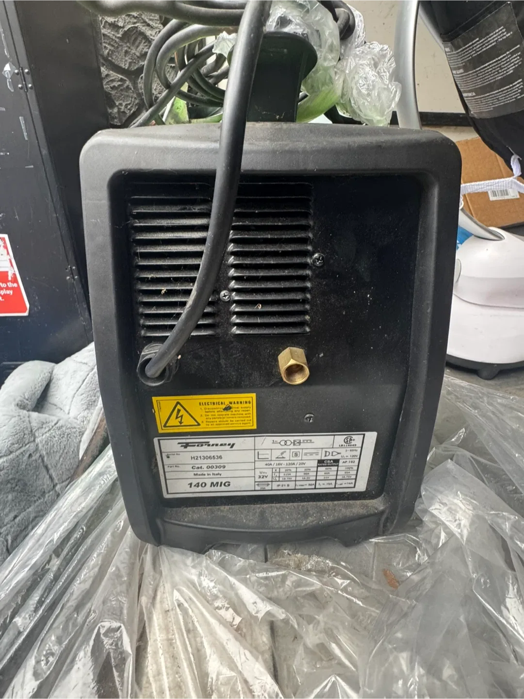 Forney 140 MIG Welder image indicator(4)