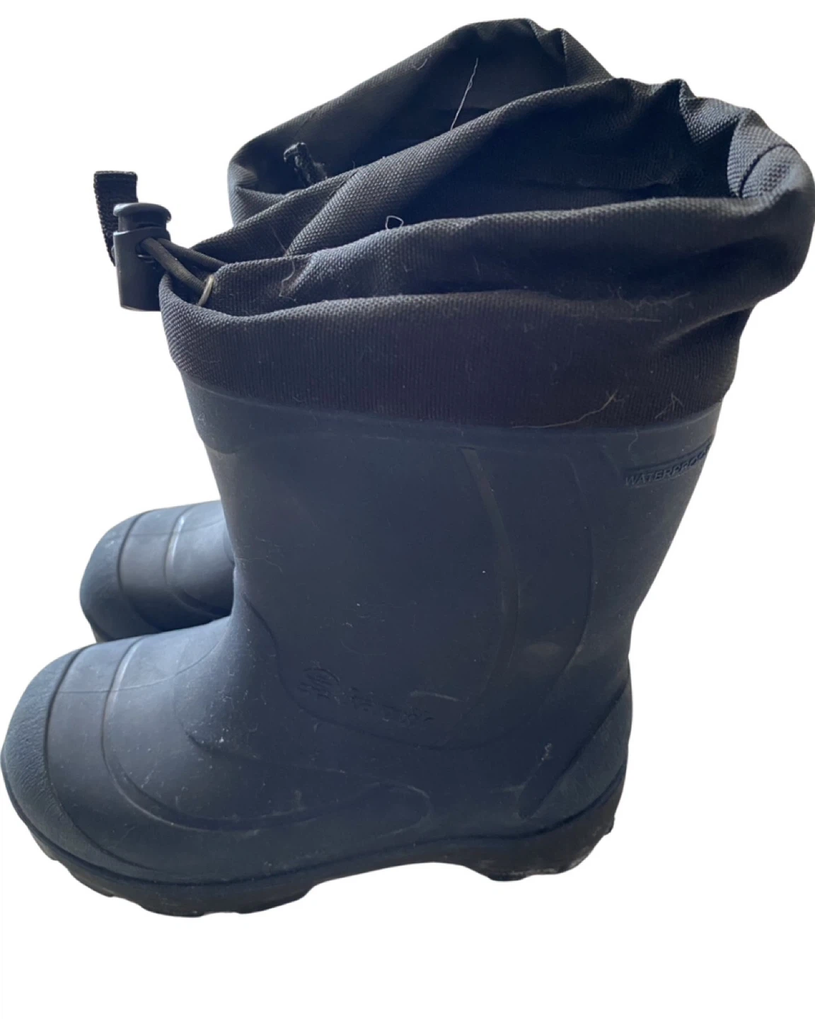 Kamik Black Winter Boots, Kids size 11
