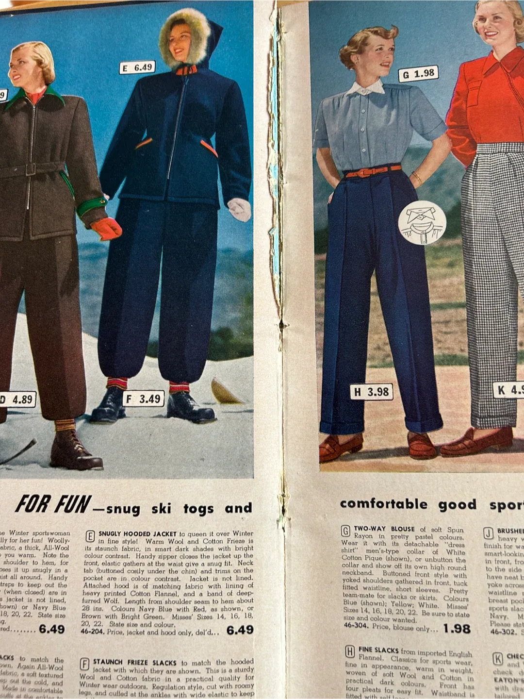 100% Canadian vintage 1950 catalogue. image indicator(4)