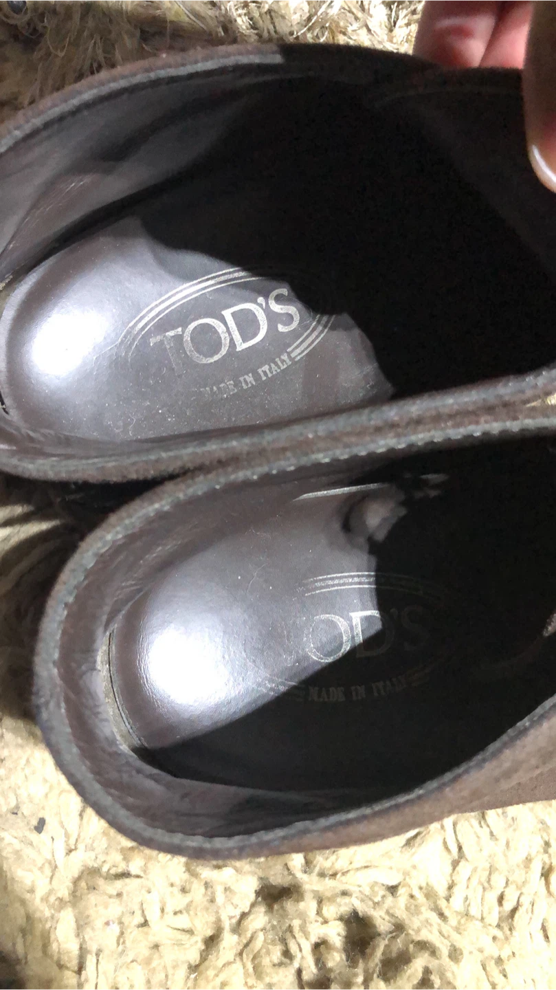 Tod's Men's Suede Chukka Boots - Size 7.5 - photo 2