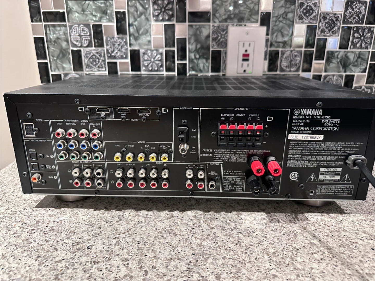 Yamaha HTR-6130 Natural Sound AV Receiver - photo 2