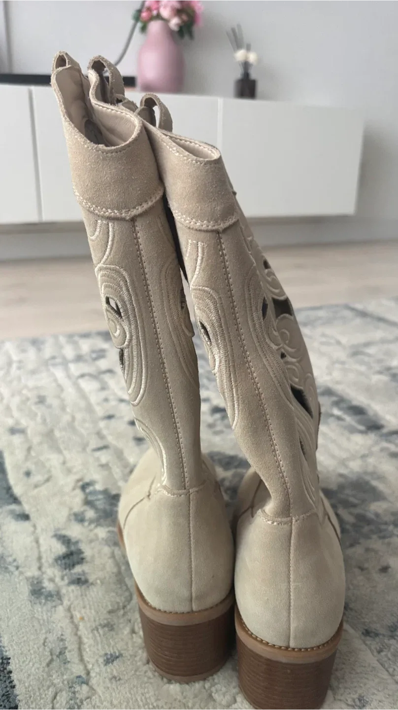 Suede Cowboy Boots image indicator(3)