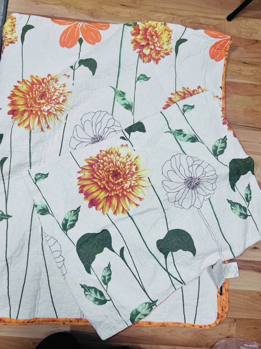 Floral Quilt Set - Double/Queen Size image indicator(2)