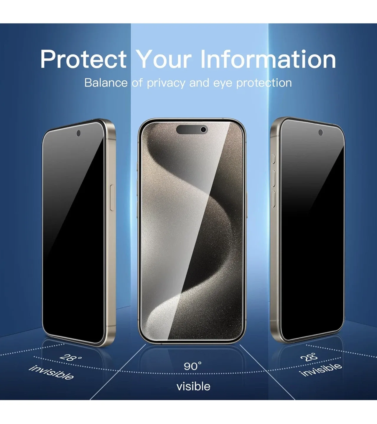 New'c iPhone 15 Pro Screen Protector image indicator(4)