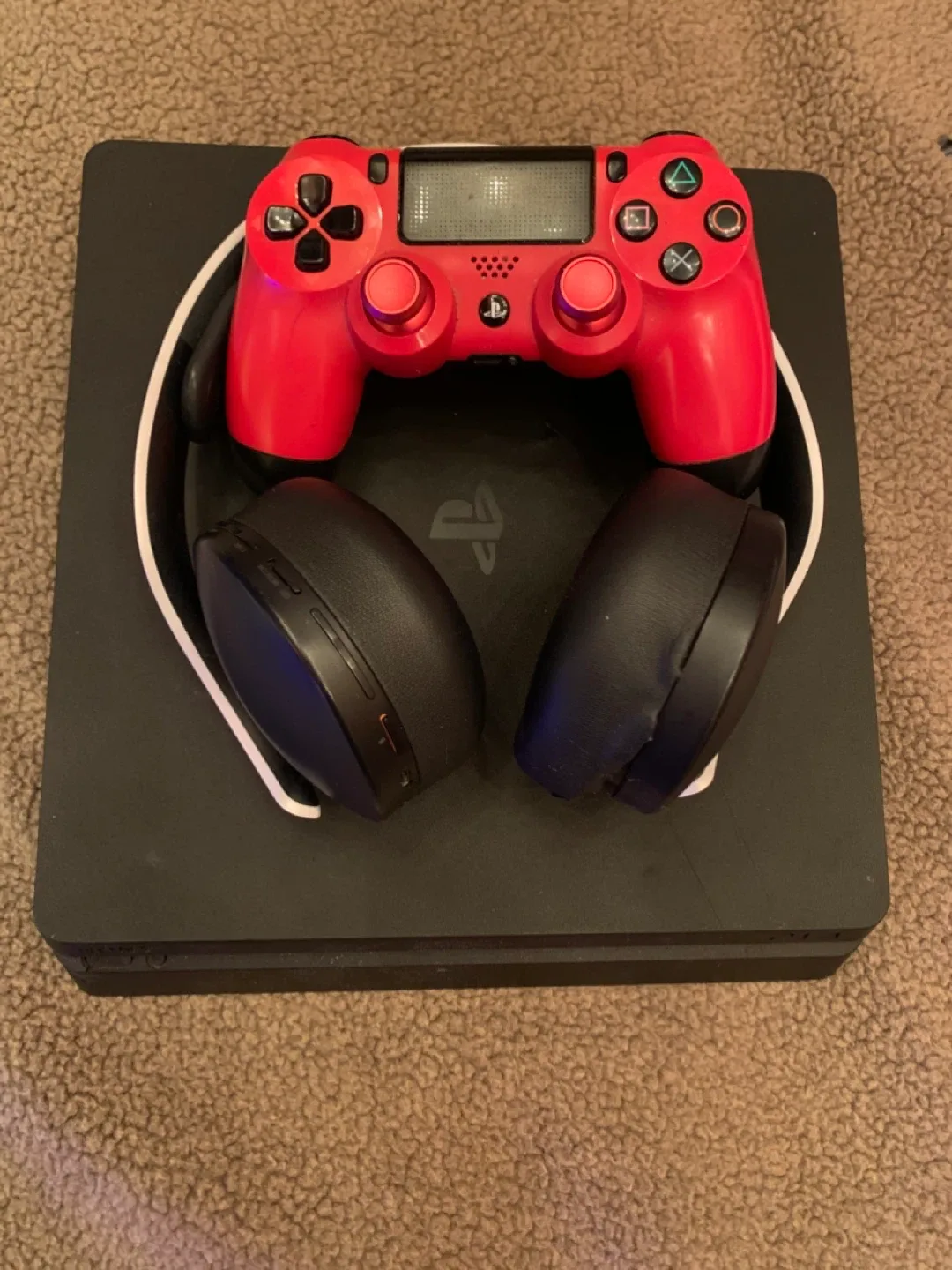 PlayStation 4, Controller, Headset and Games