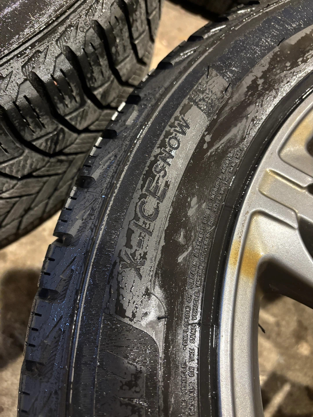 Mercedes Michelin Winter Tires - photo 3
