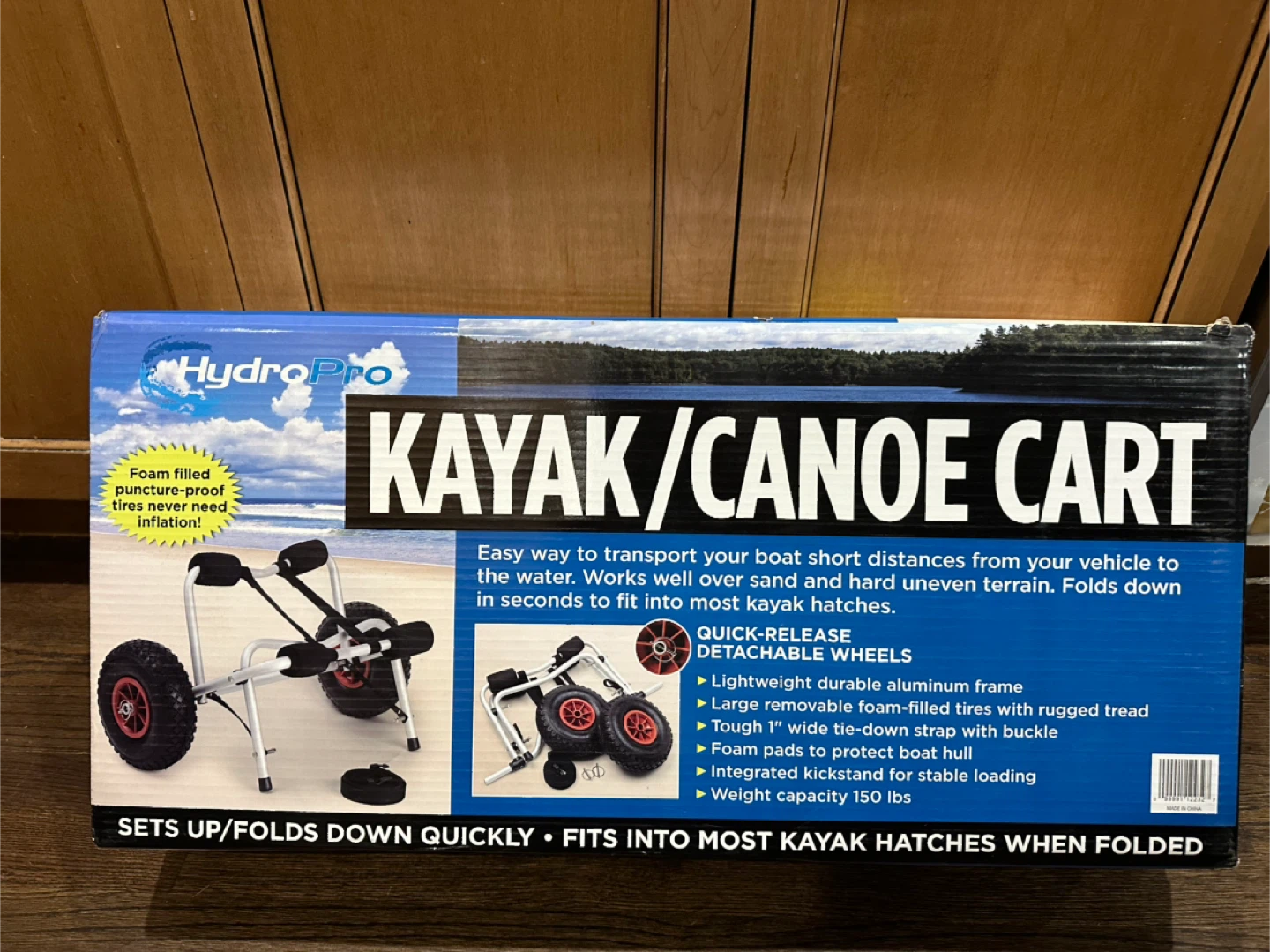 HydroPro Kayak/Canoe Cart - New in Box!