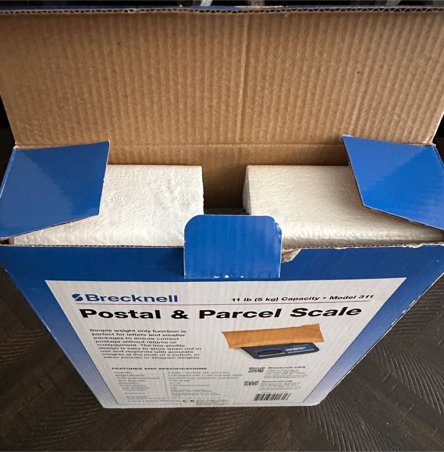 Brecknell Postal & Parcel Scale - 11 lb Capacity image indicator(3)