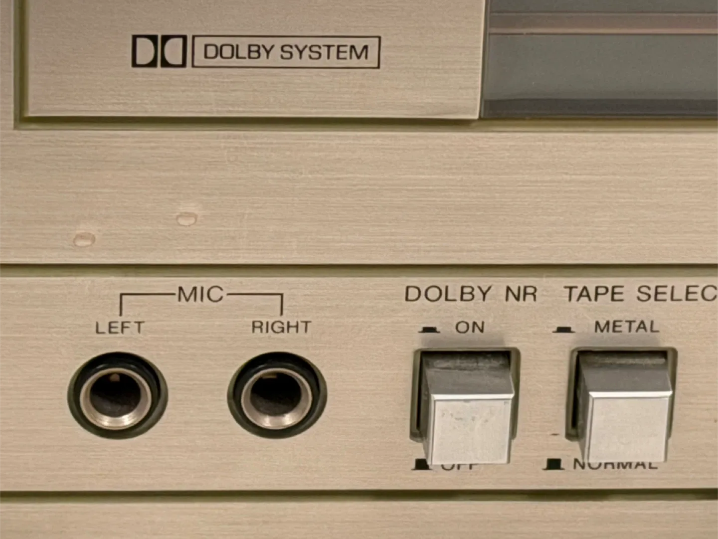 Vintage Sanyo Stereo Cassette Deck RD10 image indicator(5)