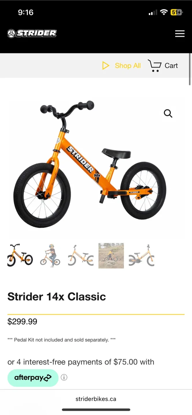 Strider 14x Classic Balance Bike image indicator(2)