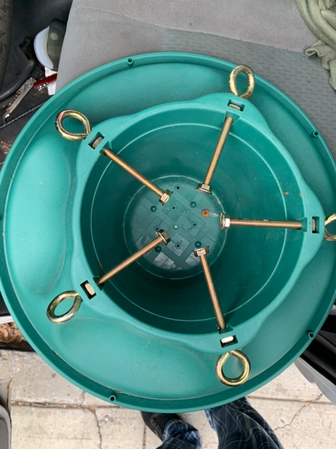 Green Christmas Tree Stand